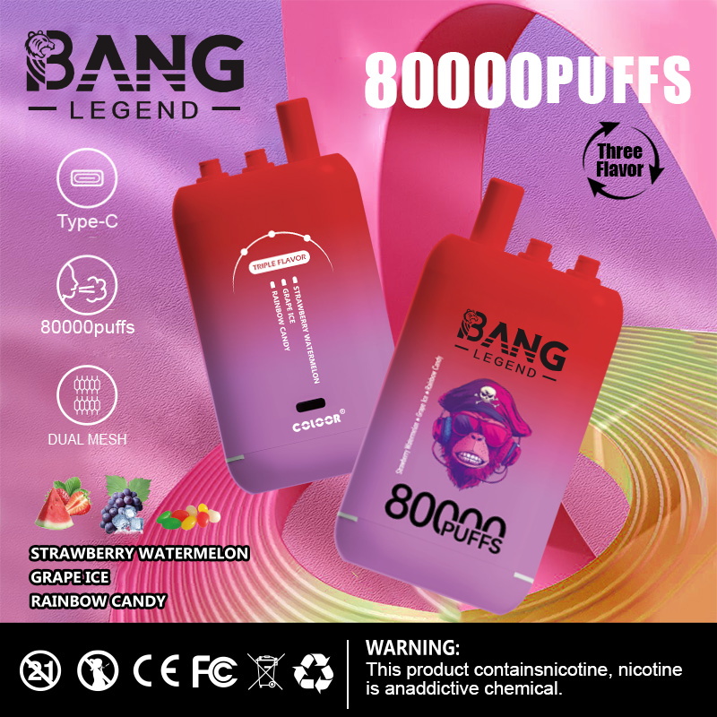 bang legend 80000 puffs three flavor switching original genuine 80k flavor switching customizable. fast shipping