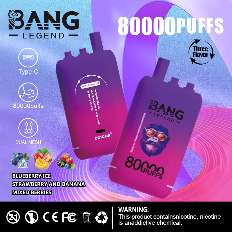 bang legend 80000 puffs three flavor switching original genuine 80k flavor switching customizable. fast shipping