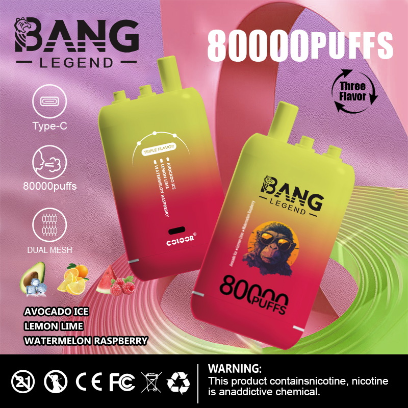 bang legend 80000 puffs three flavor switching original genuine 80k flavor switching customizable. fast shipping