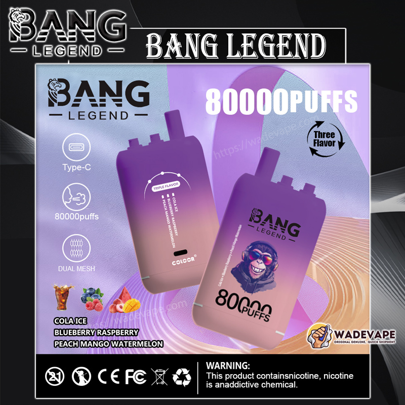 bang legend 80000 puffs three flavor switching original genuine 80k flavor switching customizable. fast shipping