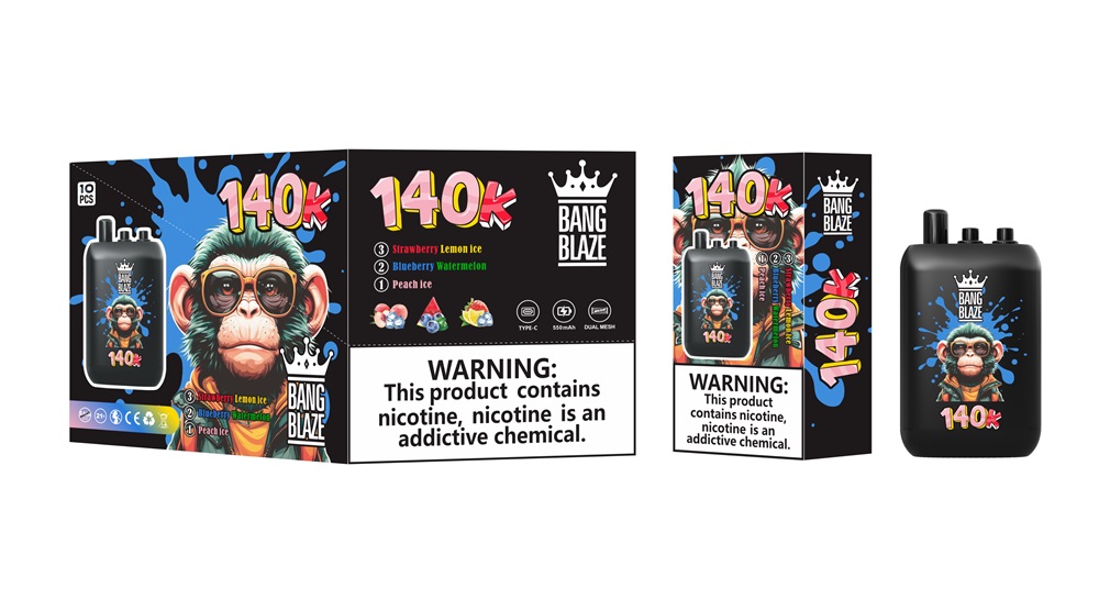 bang blaze 140000 puffs original bang blaze 140k 3 flavors in 1 vape type c port disposable e cigarettes customizable fast shipping
