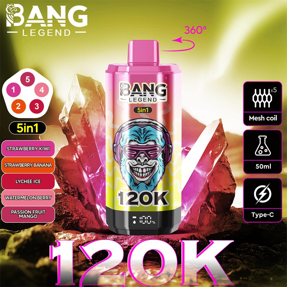 bang legend 120000 puffs 5 flavor switching original bang legend 120k 5in1 flavor disposable vape shipping from eu warehouse free shipping
