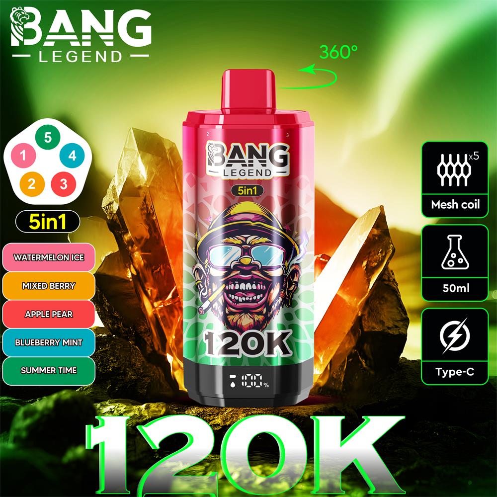 bang legend 120000 puffs 5 flavor switching original bang legend 120k 5in1 flavor disposable vape shipping from eu warehouse free shipping