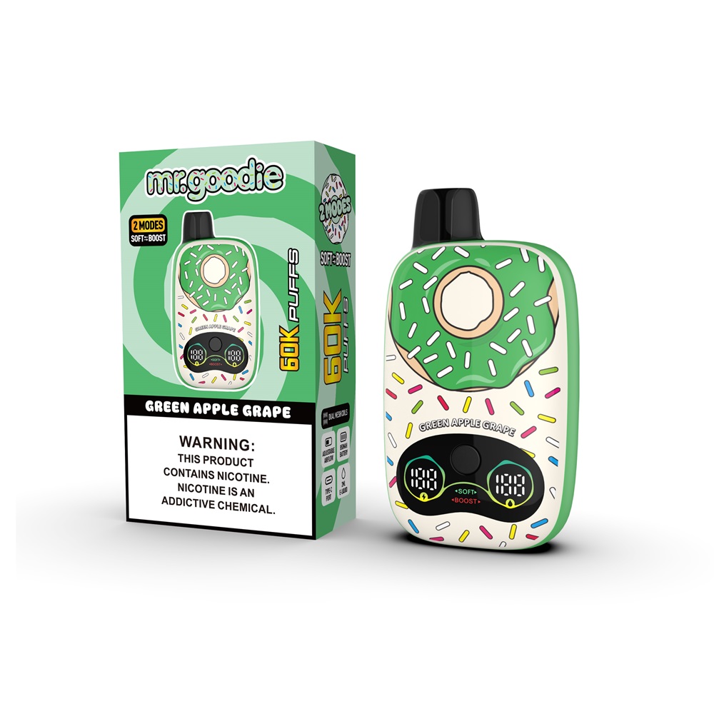 pan goodie 60000 puffs oryginalny pan goodie dnout 60k vape wyświetlacz led typu c port jednorazowe e-papierosy konfigurowalny szybka wysyłka