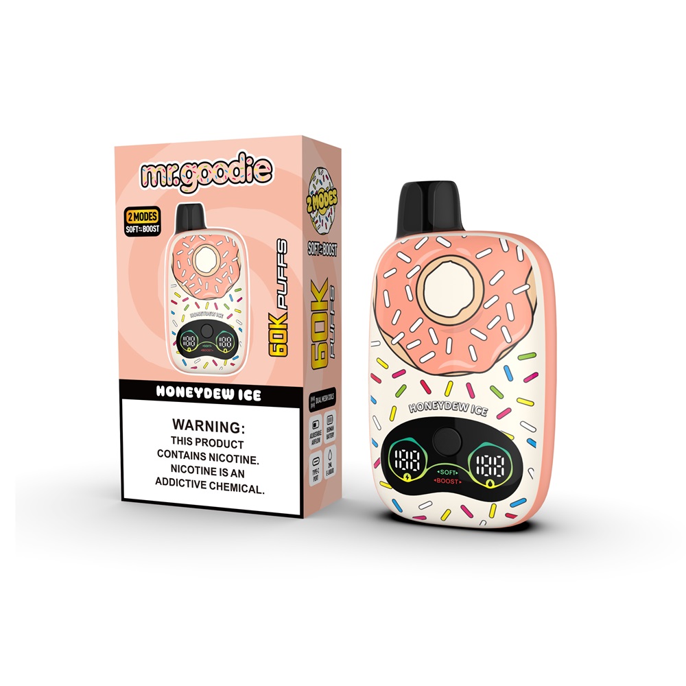 pan goodie 60000 puffs oryginalny pan goodie dnout 60k vape wyświetlacz led typu c port jednorazowe e-papierosy konfigurowalny szybka wysyłka
