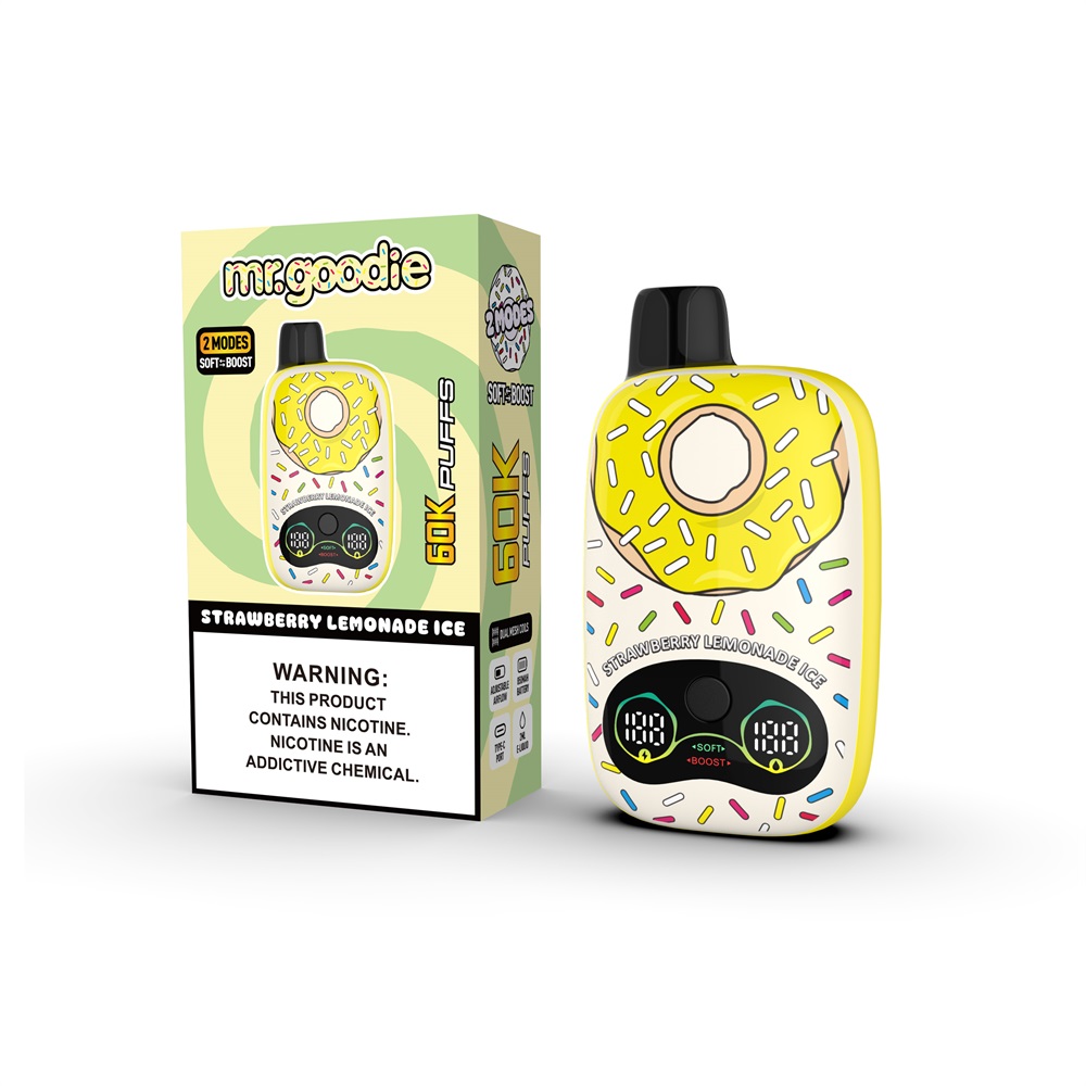 pan goodie 60000 puffs oryginalny pan goodie dnout 60k vape wyświetlacz led typu c port jednorazowe e-papierosy konfigurowalny szybka wysyłka
