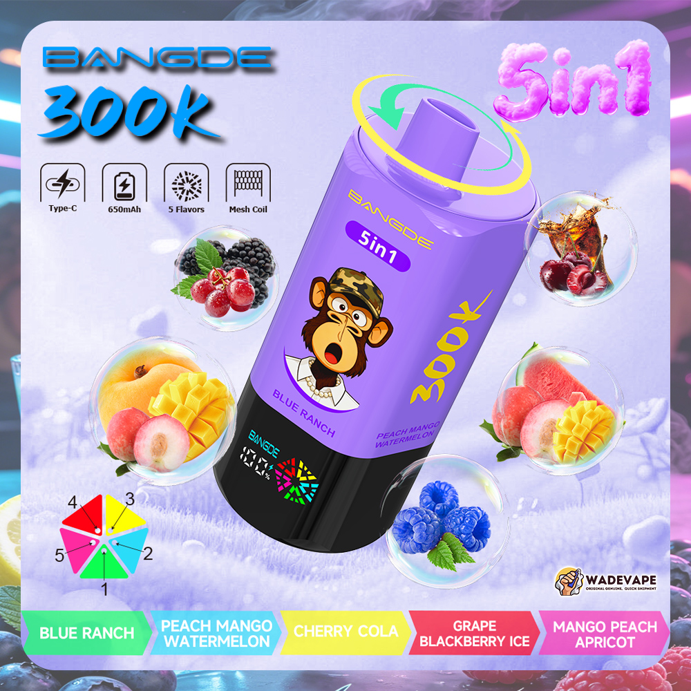 bang de 90000 puffs vape | led smart display screen | 650mah mesh coil 90k disposable