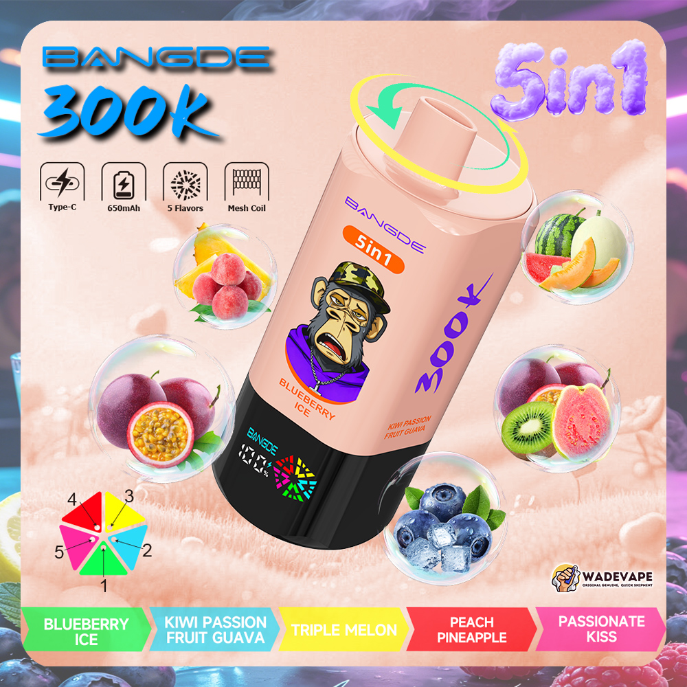 bang de 90000 puffs vape | led smart display screen | 650mah mesh coil 90k disposable