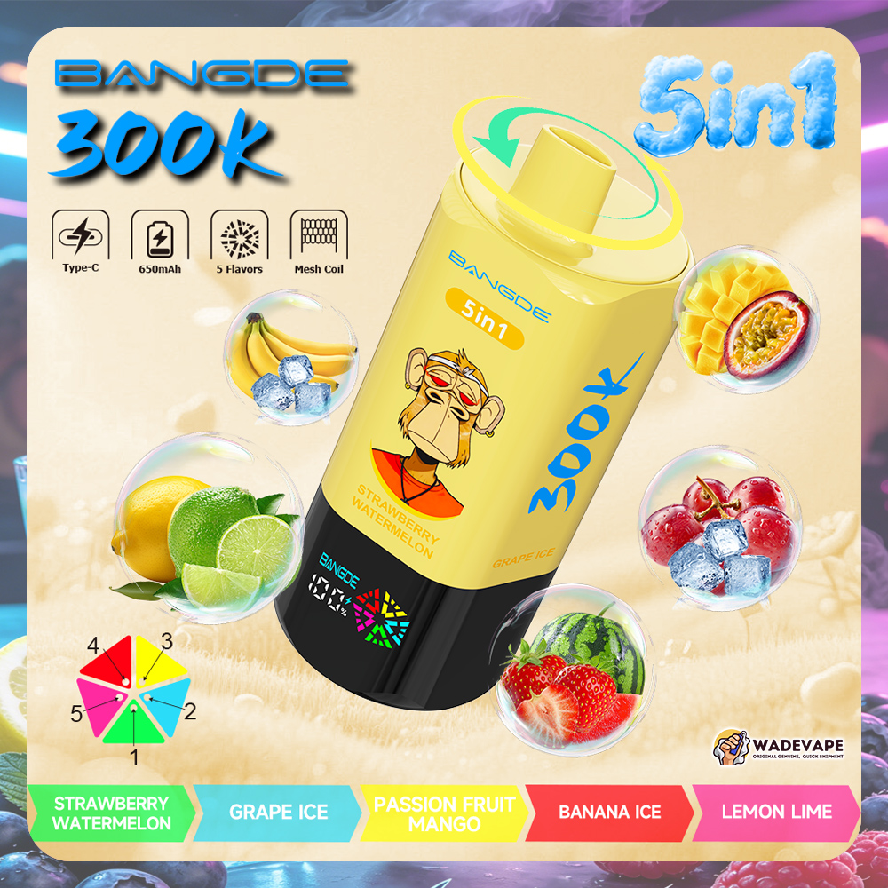 bang de 90000 puffs vape | led smart display screen | 650mah mesh coil 90k disposable