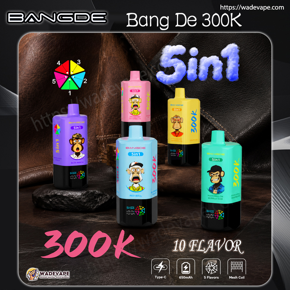 bang de 90000 puffs vape | led smart display screen | 650mah mesh coil 90k disposable