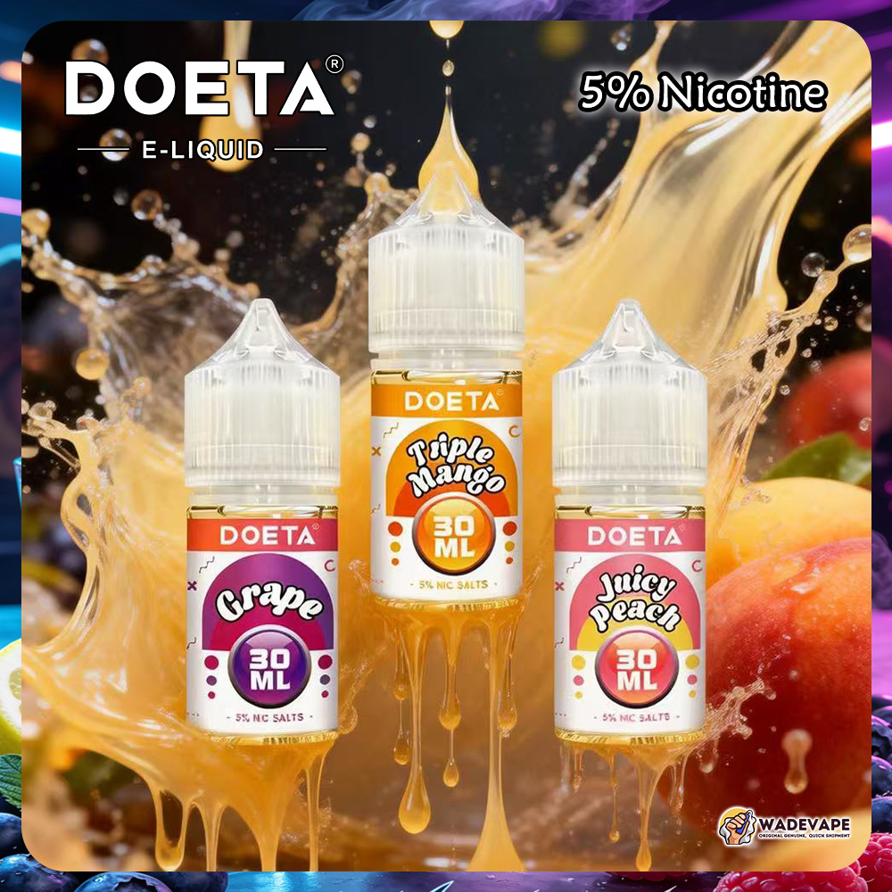 doeta e liquid bottled 30ml vape juice 5% nicotine 10 flavors