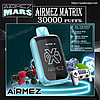 airmez matrix 30000 puffs original led display disposable electronic cigarettes eu warehouse 3 5 days delivery