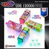 uor 120000 puffs 4 flavor switching original uor 120k 4in1 flavor disposable vape shipping from eu warehouse free shipping