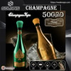 solaris champagne 50000 puffs | wegwerp vape in wijnfles