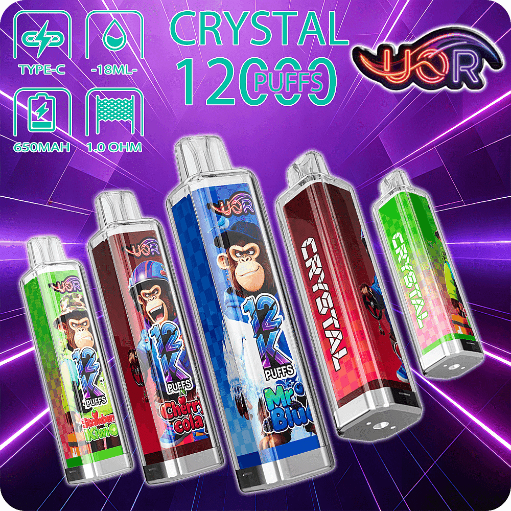 wade vape uor crystal 12k puffs banan