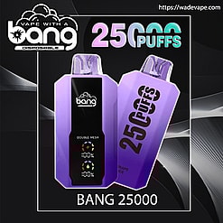Bang 25000 puffs Original Genuine Intake Port 25K Customizable. Fast shipping