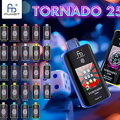 25k Puffs,Dual Flavor Vape,MTL(Mouth To Lung),25000 Puffs Vape,Randm tornado 25k,fumot tornado 25000