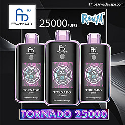 Fumot Tornado 25000 puffs Fumot 25k Original Genuine Fingerprint Unlock Fast shipping