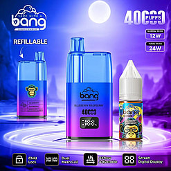 40k Puffs,Dual Flavor Vape,MTL(Mouth To Lung),40000 Puffs Vape,bang 40k,Repeatable oil injection,40000 puffs