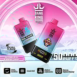 50k Puffs,Dual Flavor Vape,MTL(Mouth To Lung),50000 Puffs Vape,bang king 50000,bang 50k