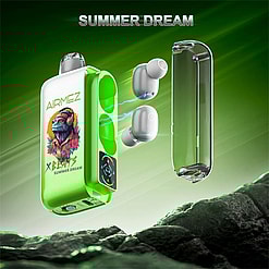 airmez xbeat 40000 puffs original wireless earphones led display disposable electronic cigarettes eu warehouse 3 5 days delivery