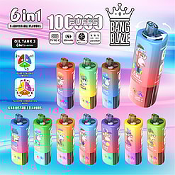 bang 100k,bang 100000 puffs,100k puffs,6 Flavor Switching,Smart screen display,bang blaze 100k