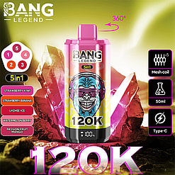 bang legend 120000 puffs 5 flavor switching original genuine 85k 5in1 flavor switching customizable. fast shipping