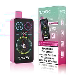 vopk ultra 40000 puffs double flavor switching original genuine 40k type c charging port led display customizable. fast shipping