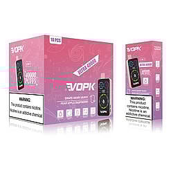 vopk ultra 40000 puffs double flavor switching original genuine 40k type c charging port led display customizable. fast shipping