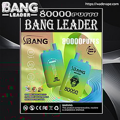 Bang Leader 80000 puffs Original Genuine Intake Port 80K Customizable. Fast shipping
