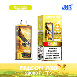 jnr falcon pro 28000 puffs original genuine disposable vape led display type c charging port crystal 28k customizable. fast shipping