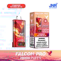 jnr falcon pro 28000 puffs original genuine disposable vape led display type c charging port crystal 28k customizable. fast shipping
