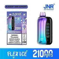 jnr flex ice 21000 puffs original genuine disposable vape led display type c charging port crystal 21k customizable. fast shipping