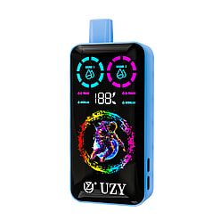 uzy tornado 30000 puffs double flavor switching original genuine 20k type c charging port led display customizable. fast shipping