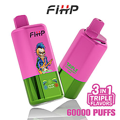 fihp 60000 puffs triple flavors original genuine 3in1 disposable vape type c charging port fihp 60k customizable fast shipping (copy)