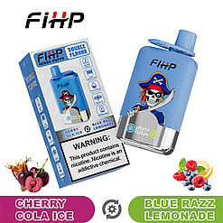 fihp 40000 puffs double flavors original genuine disposable vape type c charging port fihp 40k customizable fast shipping
