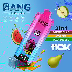 bang legend 110000 puffs 3 flavor switching original genuine 110k 3in1 large capacity customizable. fast shipping