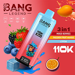 bang legend 110000 puffs 3 flavor switching original genuine 110k 3in1 large capacity customizable. fast shipping