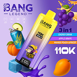 bang legend 110000 puffs 3 flavor switching original genuine 110k 3in1 large capacity customizable. fast shipping