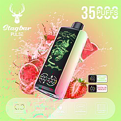 stag bar pulse 35000 puffs original stag bar 35k led display disposable electronic cigarettes eu warehouse 3 5 days delivery