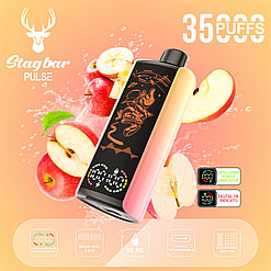 stag bar pulse 35000 puffs original stag bar 35k led display disposable electronic cigarettes eu warehouse 3 5 days delivery