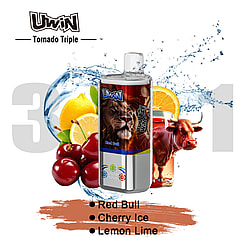 uwin tornado triple 60000 puffs three flavors switching 3in1 original genuine 60k type c charging port led display customizable. fast shipping