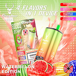 stag bar 4in1 80000 puffs original stag bar 80k four flavors to switch freely led display disposable electronic cigarettes eu warehouse 3 5 days delivery