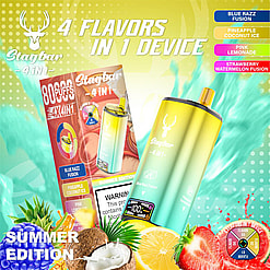 stag bar 4in1 80000 puffs original stag bar 80k four flavors to switch freely led display disposable electronic cigarettes eu warehouse 3 5 days delivery