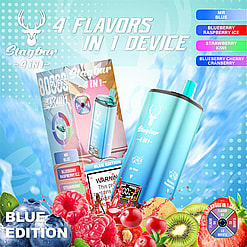 stag bar 4in1 80000 puffs original stag bar 80k four flavors to switch freely led display disposable electronic cigarettes eu warehouse 3 5 days delivery