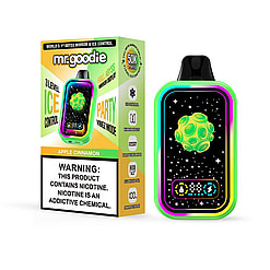 mr.goodie 50000 puffs adjustable ice level original genuine mr.goodie 50k puffs led display customizable. fast shipping