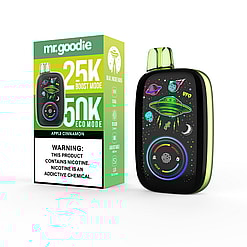 mr.goodie dual mode king 50000 puffs 25k & 50k dual mode switching original genuine mr.goodie 50k customizable. fast shipping