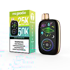 mr.goodie dual mode king 50000 puffs 25k & 50k dual mode switching original genuine mr.goodie 50k customizable. fast shipping
