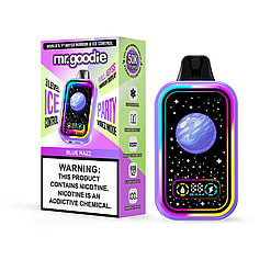 mr.goodie 50000 puffs adjustable ice level original genuine mr.goodie 50k puffs led display customizable. fast shipping