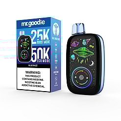 mr.goodie dual mode king 50000 puffs 25k & 50k dual mode switching original genuine mr.goodie 50k customizable. fast shipping